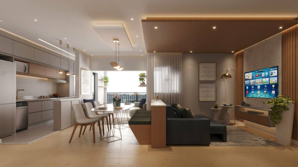 Altos da Brasil - Living 80m² Ampliado B 25 Altos da Brasil - Living 80m² Ampliado B 25