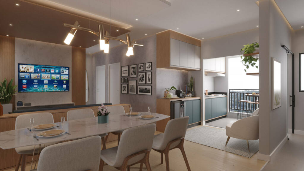 Varanda integrada: o detalhe que transforma seu apartamento e sua forma ...